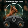 12x30 Compact Binoculars for Adults and Kids, High Power Lightweight