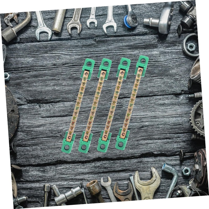 FUNOMOCYA 4pcs Terminal Block Connector with Screw Terminal Strip 12