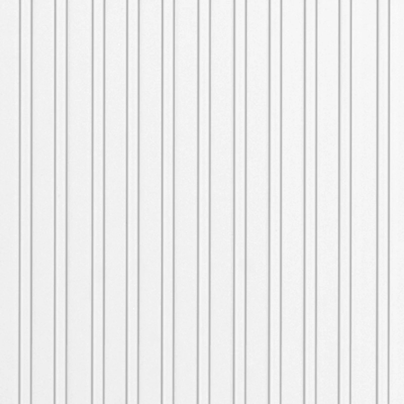 DALIX Ribbed Replacement Slats Vertical Blinds White Vinyl 98.5" Window