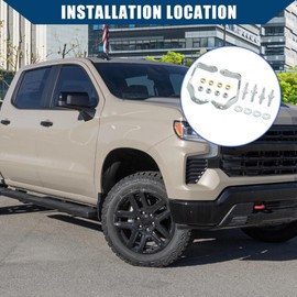 Hihaha NO. 6038457 Front Door Hinge Pin Bushing Repair Kit for Chevy Silverado Suburban Tahoe for GMC Sierra Yukon/Front Left Right Driver Passenger Door Hinge/Durable / 2pcs