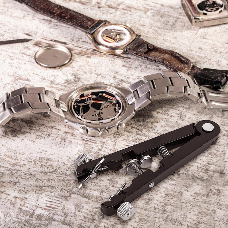 Watch Spring Bar Plier Tool Kit with 10 Tips Pins,