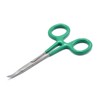 OdontoMed2011® Hemostats, Curved 5" and Straight 5" Green PVC Soft