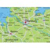 Germany Physical Map - 16.5 x 23.3 inches - Paper