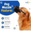 PawWares Dog Muzzle Soft Nylon Adjustable-Bre