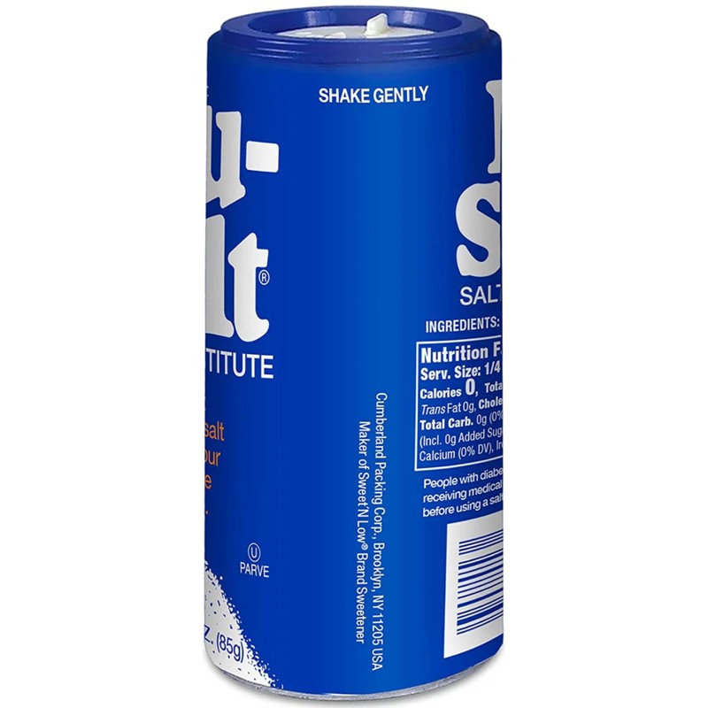 Nu-Salt Substitute Shaker, 3 Ounce (Pack of 36)