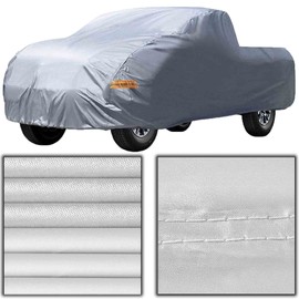 Nurniacl Pickup Truck Cover Universal All Weather Protection Heavy Outdoor Replacement for Pickup Truck up to 250 L x 80 W x 65 H Inch
