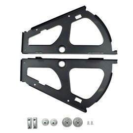 TUOREN Shoes Drawer Cabinet Hinges Turing Rack Replacement Fittings Stainless Steel for Kitchen Living Room-2pcs