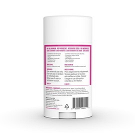 Fresh Kidz Deodorant Stick for Kids and Teens - Baking Soda and Aluminum-free 24 Hour Protection for Sensitive Skin - Girls "Pink", 2.65 oz / 75 g (2 Pack)