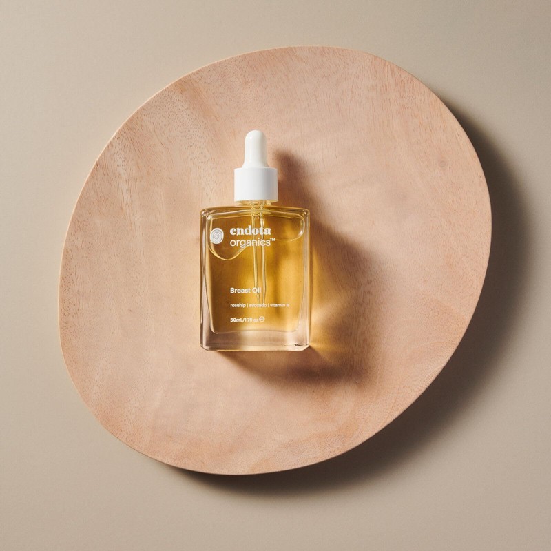 endota Organics Breast Oil 50 ml, an all-natural massage oil