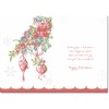 doodlecards Granddaughter and Partner Christmas Card Decorations Medium Size Christmas