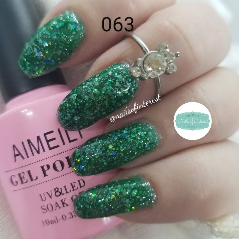 AIMEILI Soak Off U V LED Gel Nail Polish -