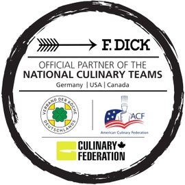 F. DICK Santoku, Küchenmesser, Superior (Messer mit Klinge 18 cm, X55CrMo14 Stahl, nichtrostend, 56° HRC), Legierter