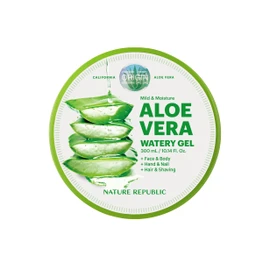 NATURE REPUBLIC Moisturizing Aloe Soothing Gel 92% (Pack of 1)