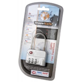 TravelSafe Unisex TS0324 TSA Travellock, Silver,