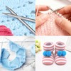 Circular Knitting Needle 9-Piece Set 80cm 9 Sizes Stainless Steel