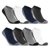 8 | 12 | 20 Pairs Men's Trainer Socks Multicoloured