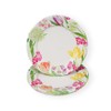 Caspari Spring Flower Show Dinner Plates - 8 Per Package