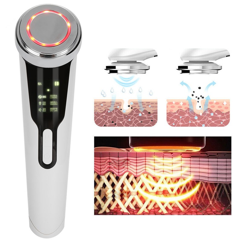 EMS Face Care Machine Photon Therapy Light Face Cleaning Skin