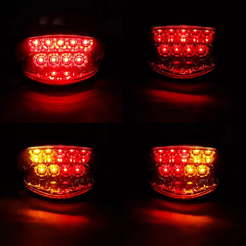 iTobest Motorcycle LED Tail Light - Integrated LED Tail Brake
