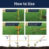 Stand Up Weed Puller Tool with Long Handle - 39”