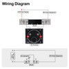 Baomain DH-670 DC 100A Analog Amp Panel Meter Current Ammeter