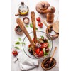 das Olivenholzbrett® Olive Wood Salad Servers / Wooden Salad Servers