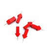 50pcs Wooden Push Pins with Red Star Arrow Design for