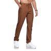 Uusollecy Linen Pants for Men Lightweight Summer Beach Pants Mens