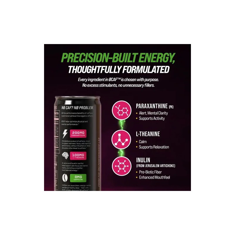 Øcaf Energy Bebida Energética Sin Azúcar 355 Ml