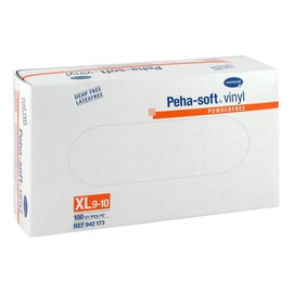 PEHA-SOFT Vinyl Gloves Powder Free XL Pack of 100