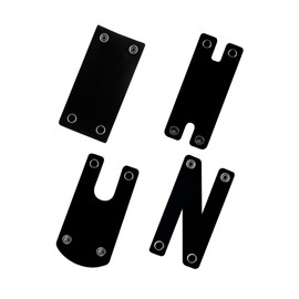 Liebster 4PC Bodysuit Extender Set for Women - Adjustable Long Torso Snap Extenders, Comfort Fit with Metal Snaps (Large)