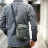 Dickies LOGOTAPE Square Shoulder Bag with Dwears Stickers, Sacoche, Pouch,