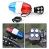SUNCHSEN Bicycle 6 LED 4 Tone Horn LED Light Electronic