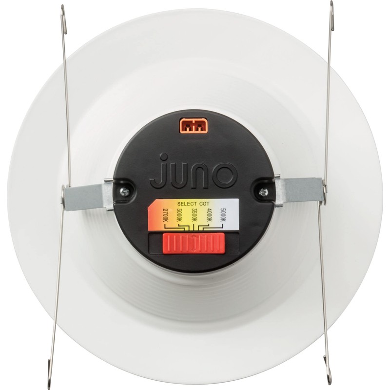 Juno E Series 5"/6" LED Ceiling Light, Baffle Trim Recessed