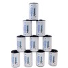 10 Pack AA to D Size Battery Spacer Converter Case,