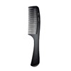 Absolute pinccat professional carbon comb - large handle fine tooth