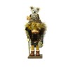 Kurt Adler 16-Inch Hollywood Woodsman Nutcracker with Owl Hat