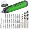 AGT Professional Rod Cordless Screwdriver: Cordless Stick Screwdriver, USB, 25