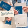 SKYDUE Pocket Calendar 2025-2027, 30-Month Small Monthly Pocket Planner Jul