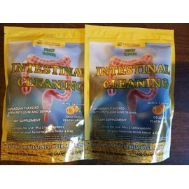 Elixir 2 PACK INTESTINAL CLEANING ELIXIR NATURAL NEW LOOK WITH L-CARNITINE PEACH FLAVOR