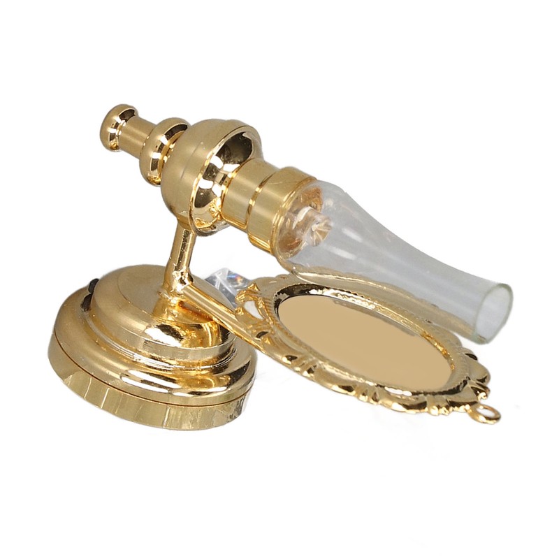 Dollhouse Wall Lamp Vivid Details LED Warm Light High Brightness
