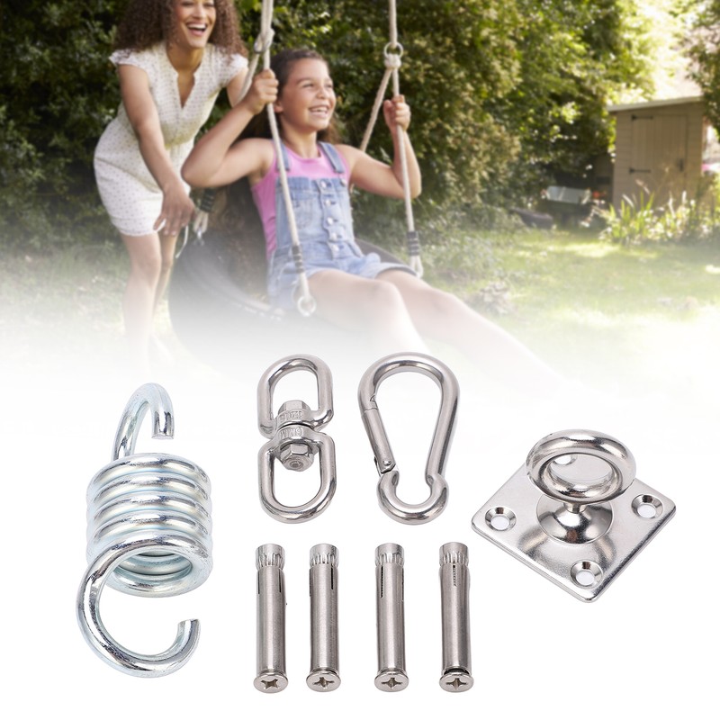 Stainless Steel Suspension Bracket Hammock Mount Ceiling Hook Anchor Hanger