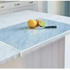 Clear Cutting Board for Kitchen with Lip with Non Slip