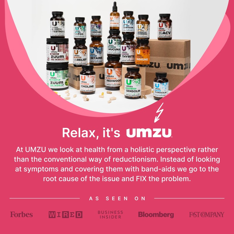 UMZU Daily B, 30 Day Supply – Complete Vitamin B
