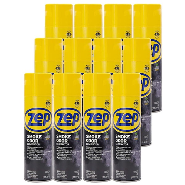 Zep Smoke Odor Eliminator ZUSOE16 (12-Pack)