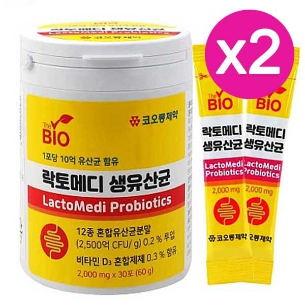 Kolon Lactomedi Whole Family 1 Billion 17 Types Probiotics Live