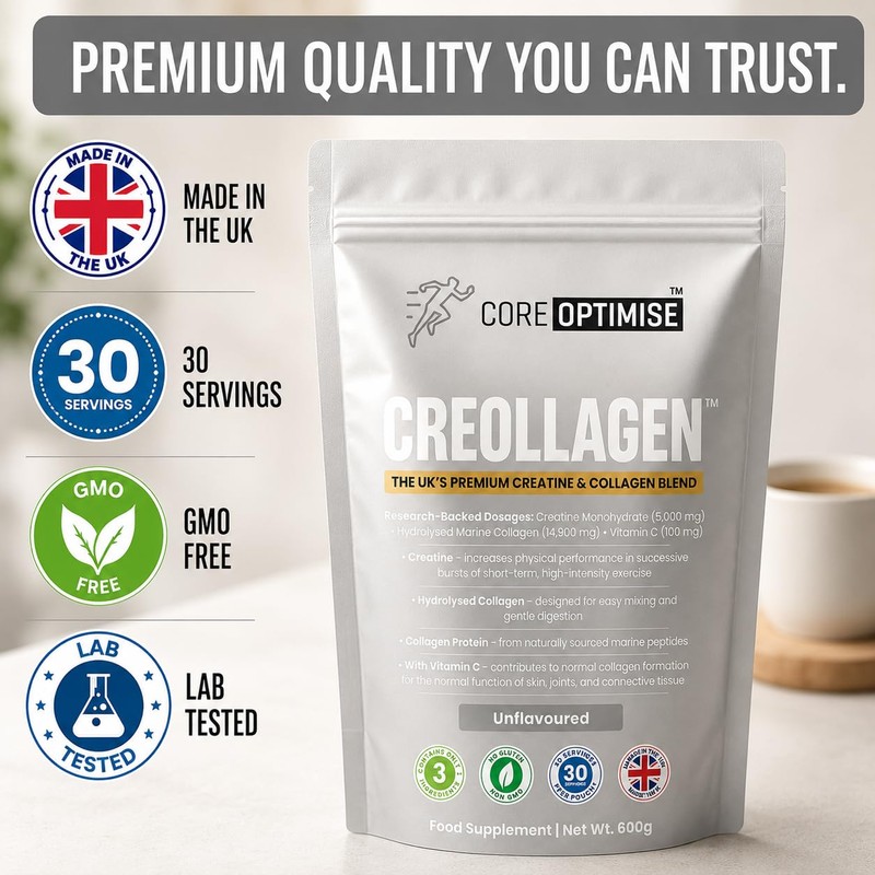 Creollagen™ – 5,000mg Creatine Monohydrate & 14,900mg Marine Collagen Peptides