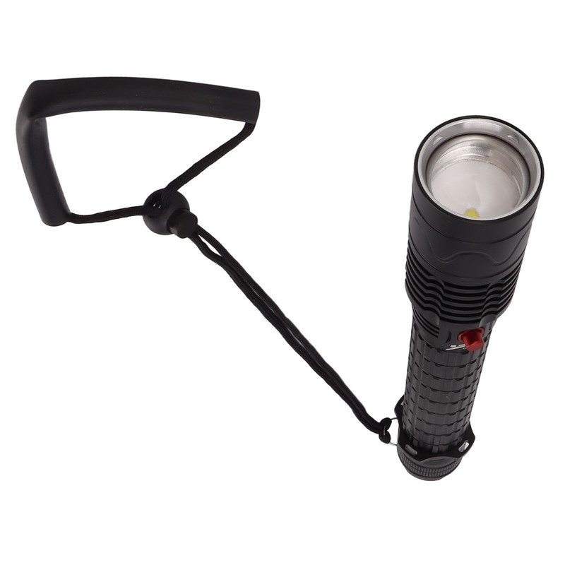 Professional Diving Flashlight with Magnetic Key Switch 3 Modes Super