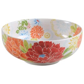 222 Fifth Huang White Soup Cereal Bowl