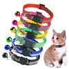 Cat Collar with Bells 6 Pack Reflective Breakaway Collars Safe